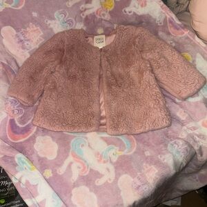 Spencer's Blush Kids Faux Fur Cape